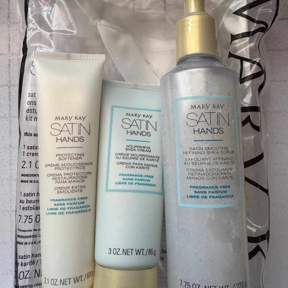 MARY KAY Fragrance-Free Satin Hands Pampering Set